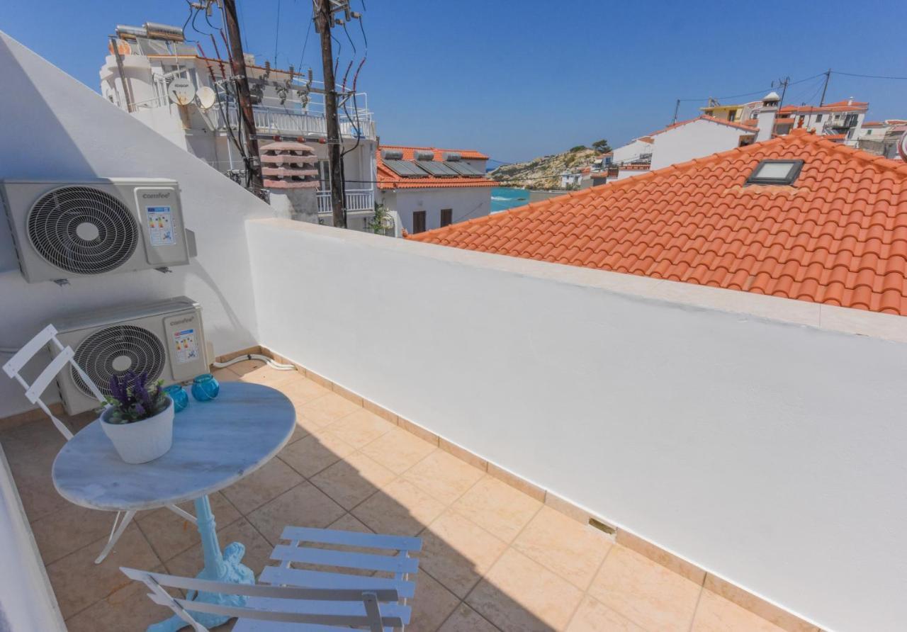 Deja Blue Maisonette Kokkari Bagian luar foto