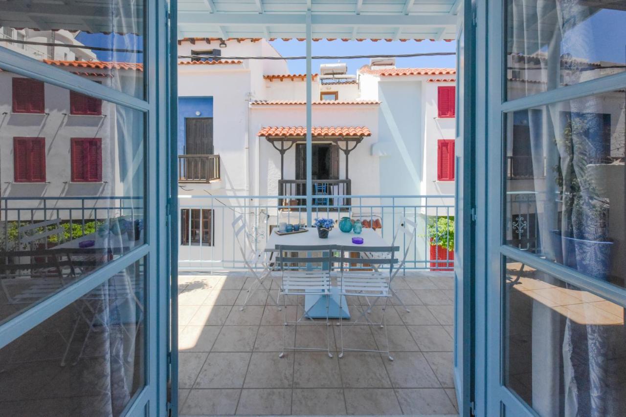 Deja Blue Maisonette Kokkari Bagian luar foto