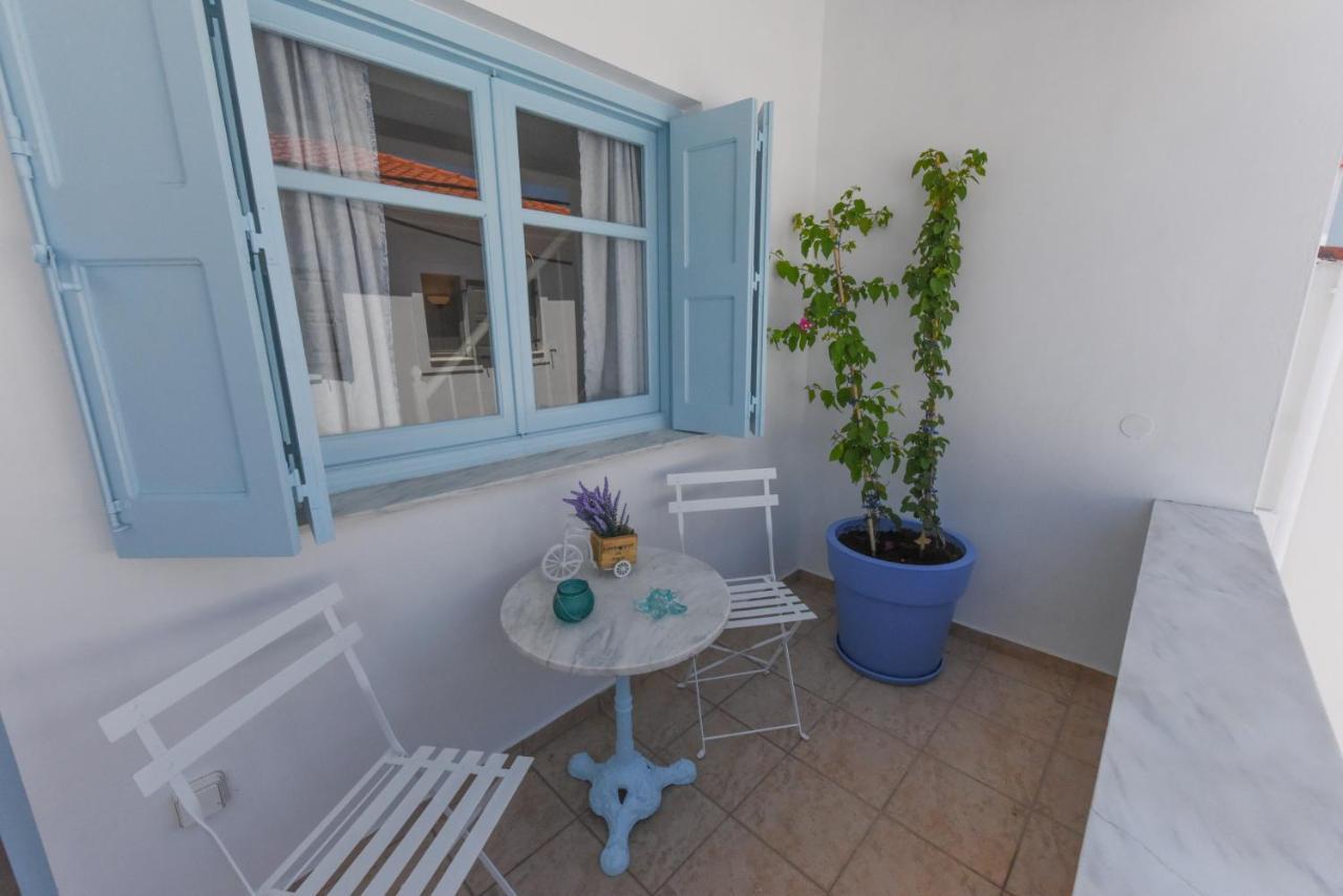 Deja Blue Maisonette Kokkari Bagian luar foto